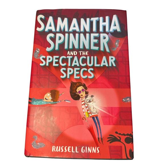 Samantha Spinner and the Spectacular Specs Hardback Book w/DJ by Ginns, Russell - Picture 1 of 7